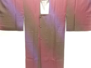 未使用品　暈し柄ロング道行コート